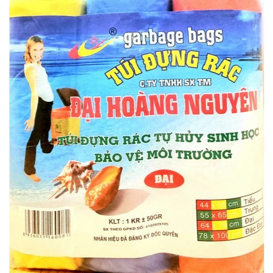 Túi rác size Đại (64*78cm)