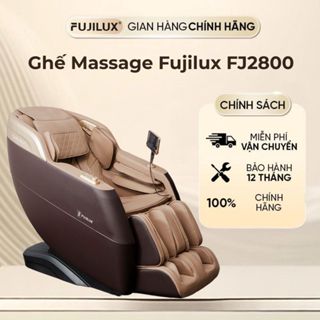 Ghế Massage FUJILUX FJ2800 – Massage Toàn Thân 4D, Thư Giãn Chuẩn Spa Tại Nhà