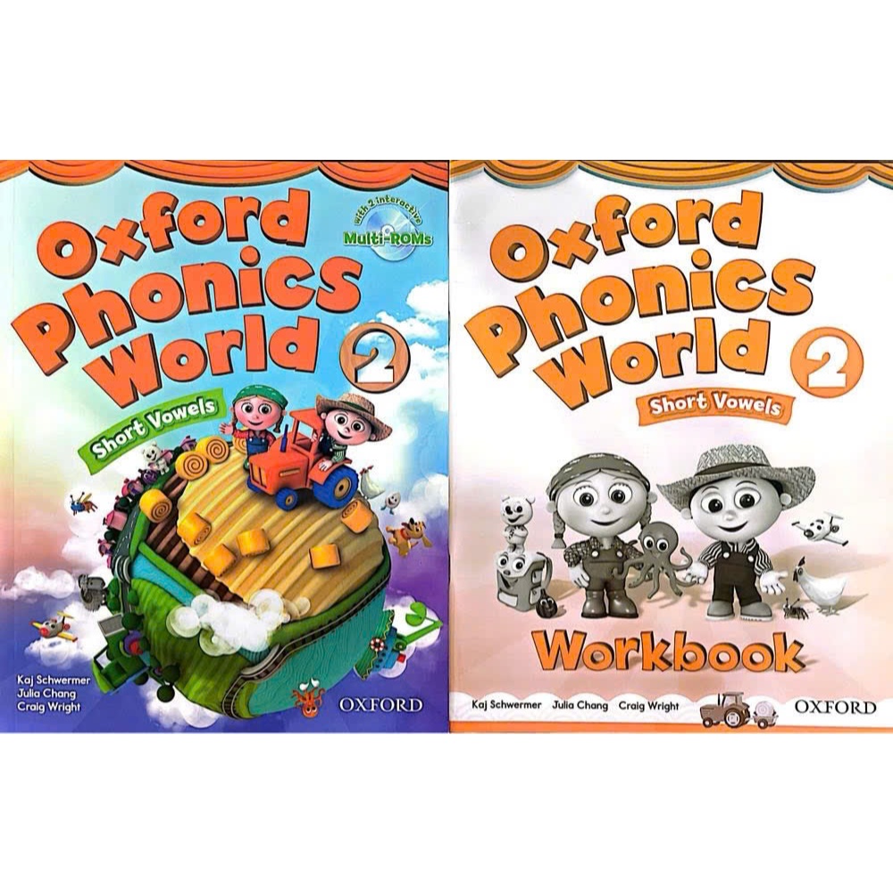 Sách Oxford Phonics World 2 - bài học + bài tập
