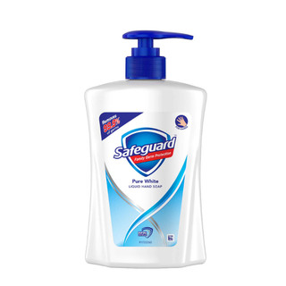 Xà phòng rửa tay diệt khuẩn SafeGuard Trắng tinh khiết 450ml