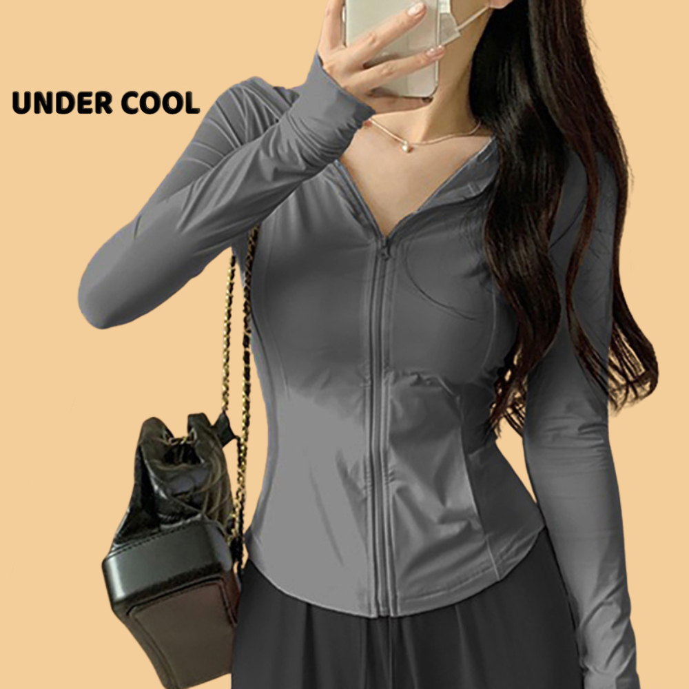 Áo Khoác Chống Nắng Nữ UNDERCOOL Form Ôm Thoáng Khí Chống Tia UV 4 Màu LIVE ACN01