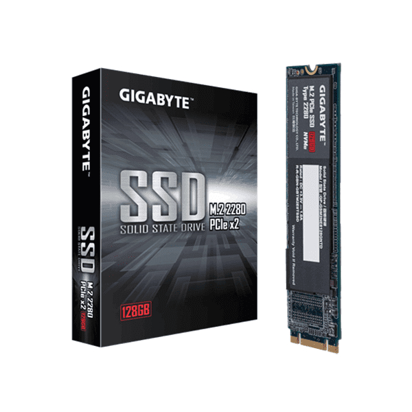 Ổ SSD Gigabyte 128Gb PCIe NVMe™ M2-2280