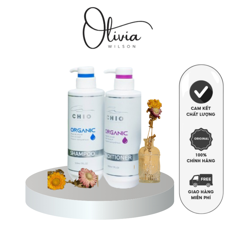 Cặp dầu gội CHIO ngăn ngừa gàu và rụng tóc giúp tóc chắc khỏe mềm mượt 800ML