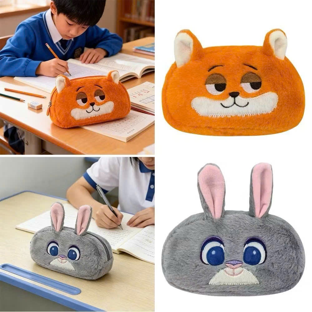 Túi Đựng Bút Cáo Thỏ Zootopia- Túi Bút Hoạt Hình Dễ Thương, Tiện Lợi Saka Home