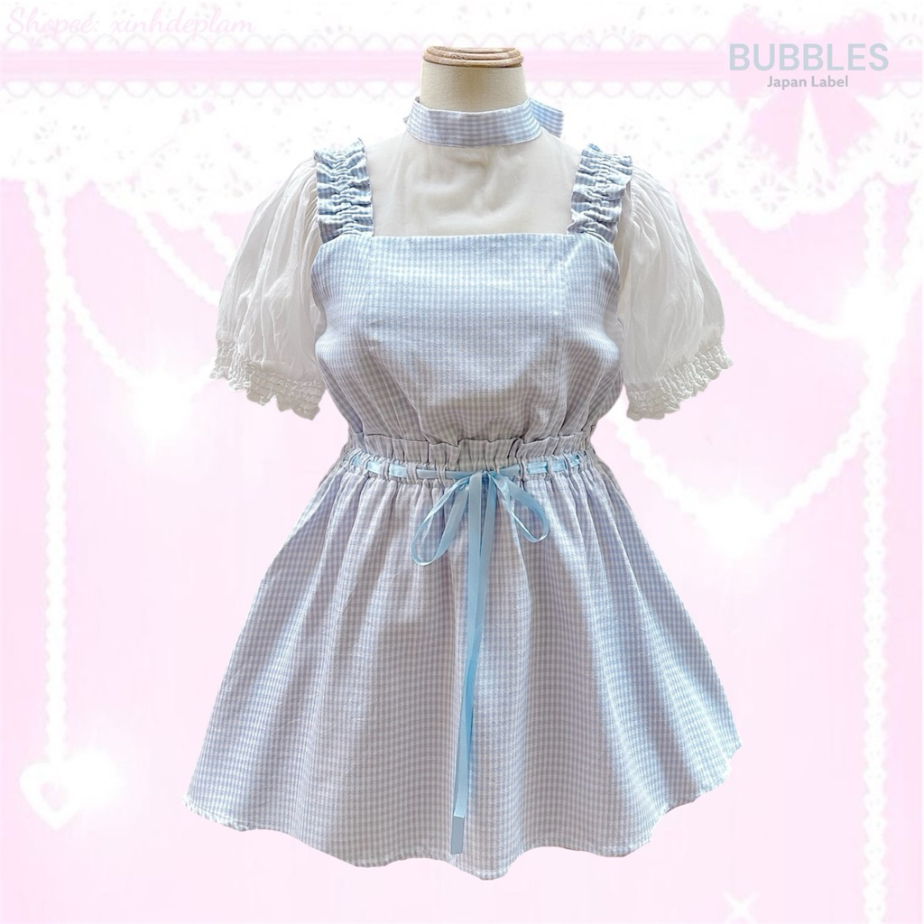 (Update 22/3/26) Đầm Lolita Hime Nhật Bản nơ phong cách Công Chúa, Coquette, Cô Dâu, Dạ Hội, Himekaj