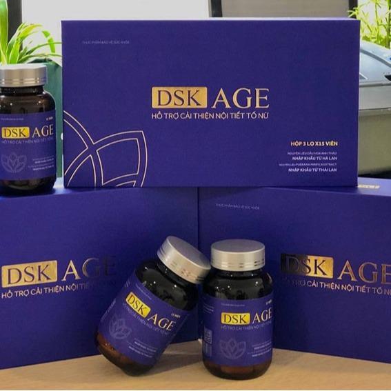 Viên uống nội tiết DSK AGE hỗ trợ cải thiện nội tiết tố nữ