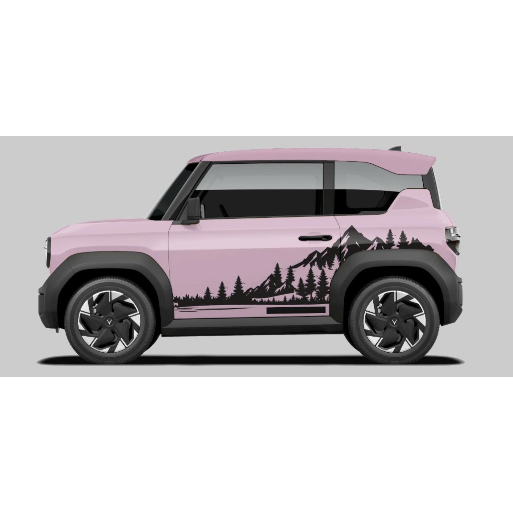 Tem Dán Xe VF3 - Tem Thiết Kế Theo Yêu Cầu - OffRoad