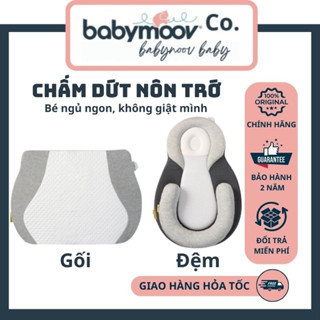 Gối chống trào ngược và đệm ngủ đúng tư thế cho bé giúp bé ngủ ngoan