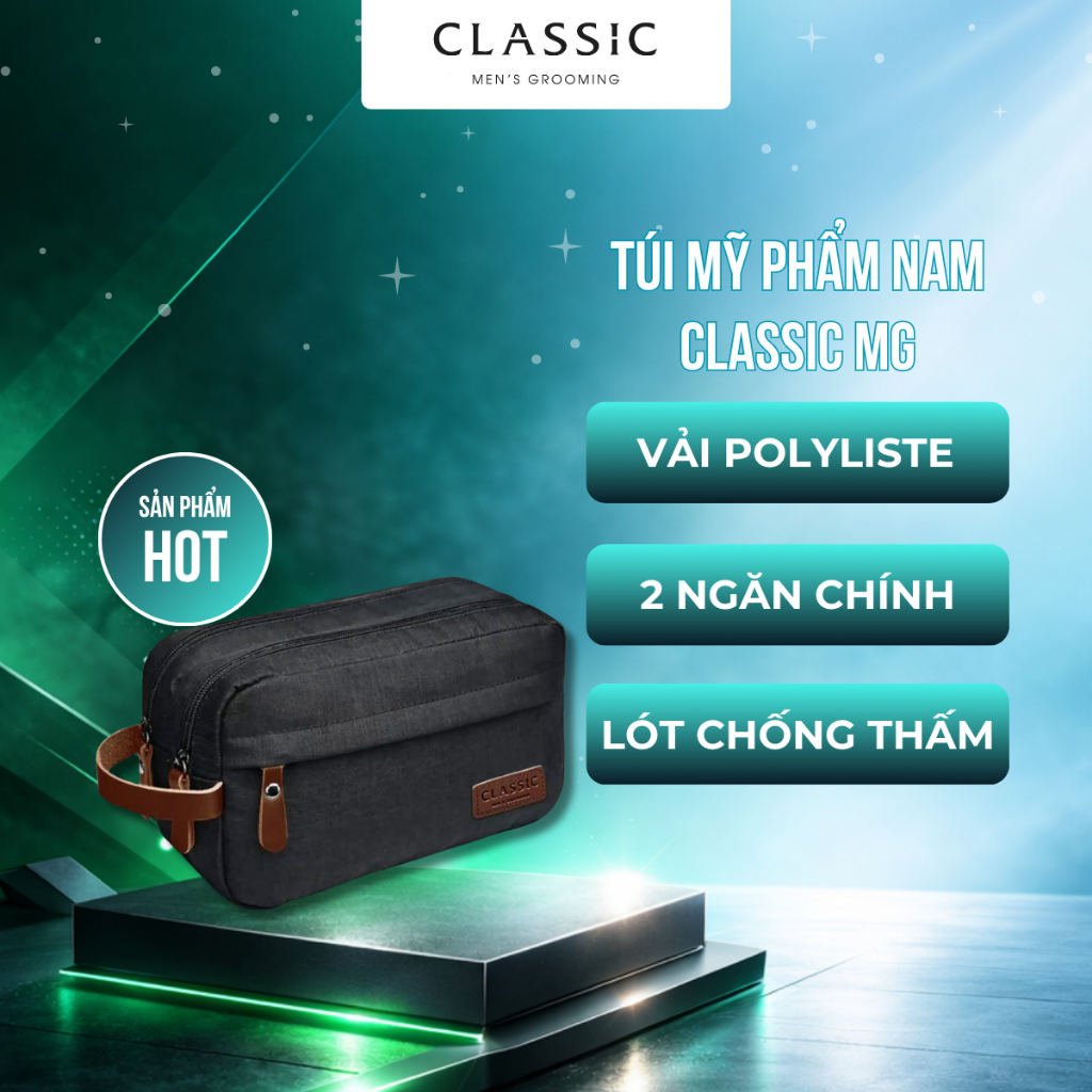 Túi Mỹ Phẩm Nam Classic MG