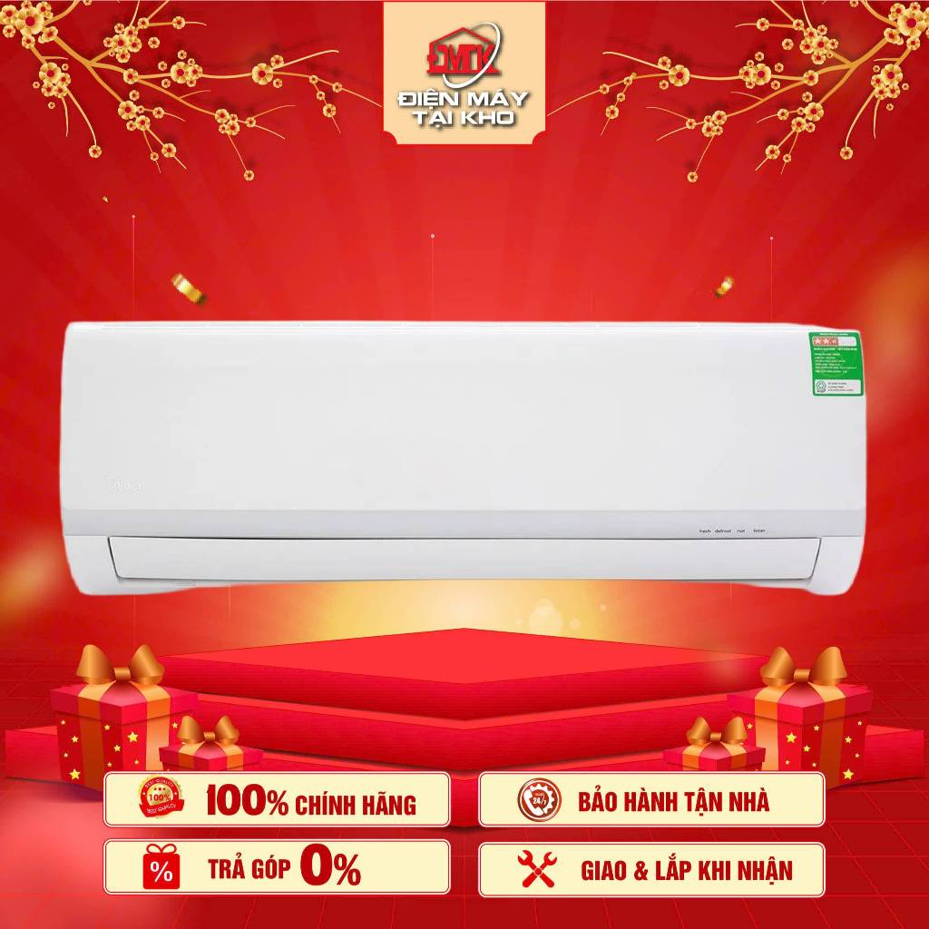 Điều hòa Midea 1 chiều 12.000Btu MSAFII-13CRN8