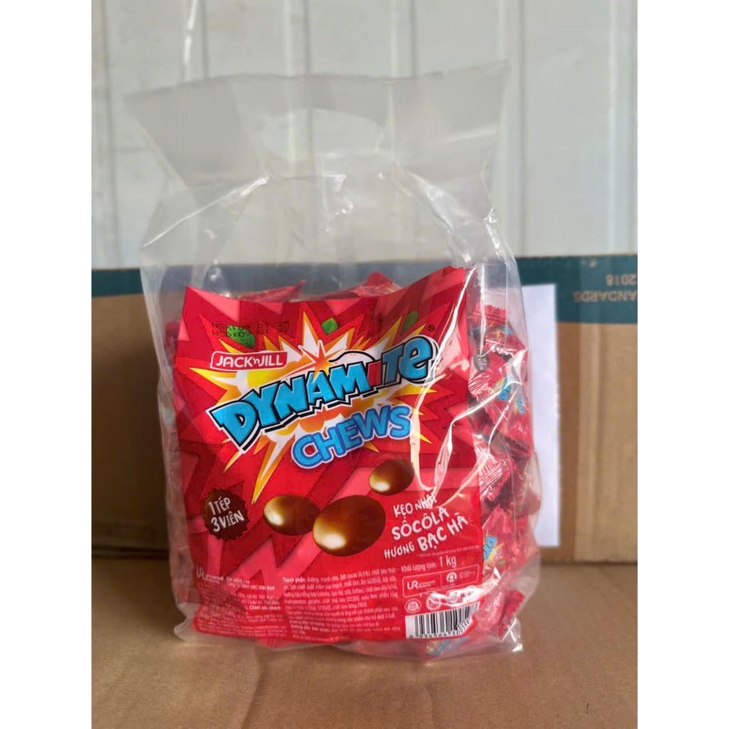 Kẹo Dynamite SoCola Bạc hà 3 viên(1kg)
