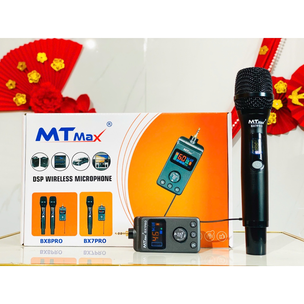 Micro MTMAX BX7 Pro Đầu thu 3.5 Sử Dụng Cho Loa Nghe Nhạc chỉ có cổng ÃU ( 3.5 ) Có Jack chuyển 6ly