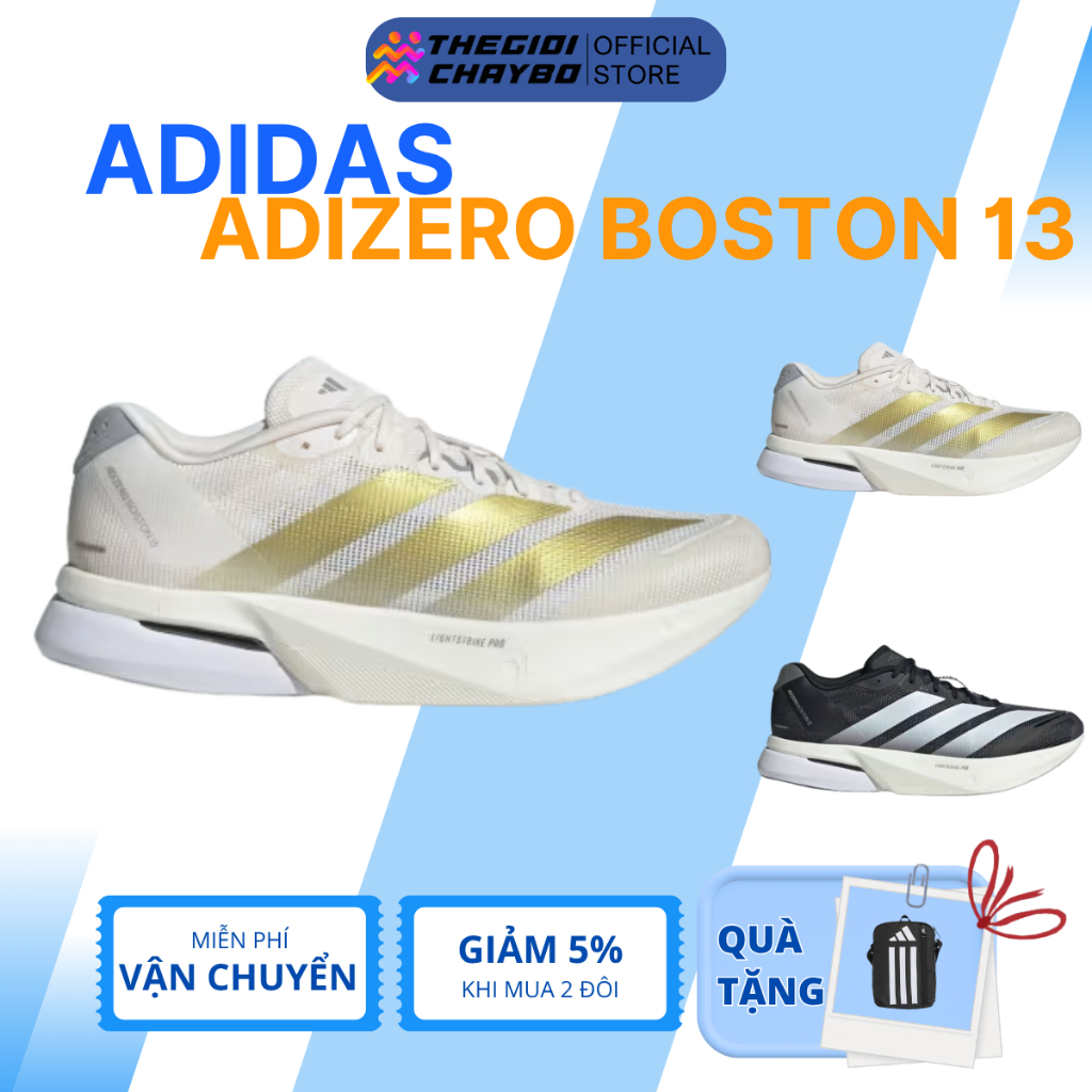 [Deal 20%] Adidas Adizero Boston 13 - Giày Chạy Bộ Adidas Nam Nữ Chính Hãng