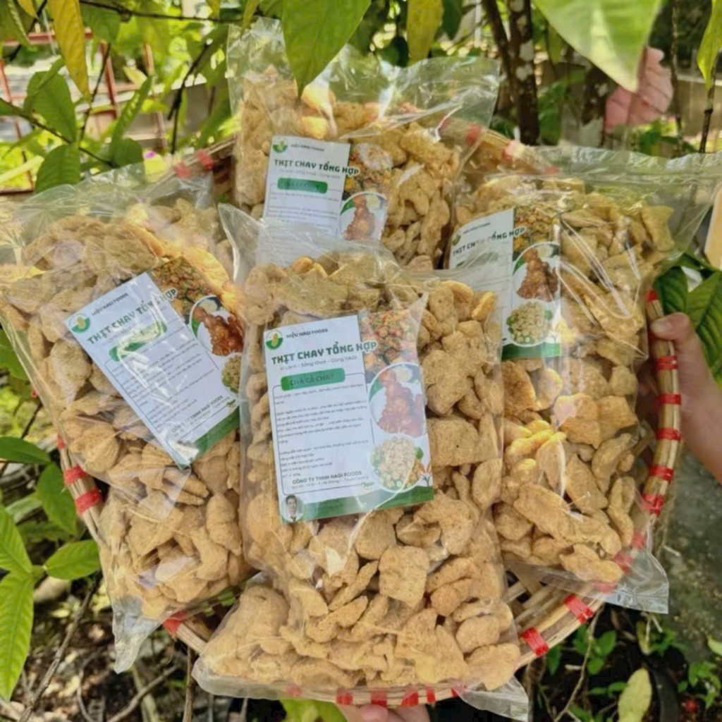 Chả Cá Chay Hagi Túi 500g – Hàng Chay Ngon Dai, Phù Hợp Ăn Chay