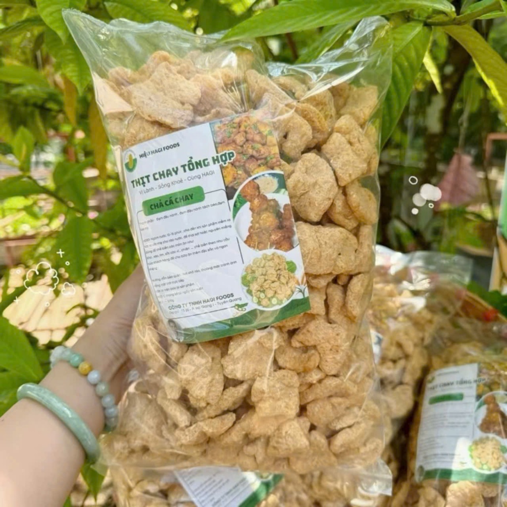 Chả Cá Chay Túi 500g – Hàng Chay Ngon Dai, Phù Hợp Ăn Chay