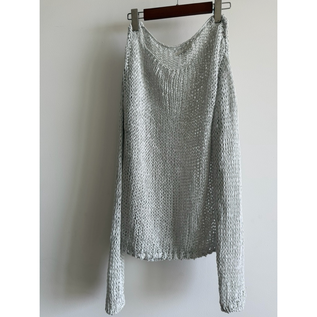 Áo lưới vintage Hàn hiệu Mellounge - secondhand