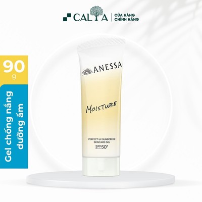 [MẪU MỚI] Kem Chống Nắng Anessa Mặt Trời Gel Vàng - Anessa Perfect UV Sunscreen Skincare Gel SPF50+ PA++++ 90g