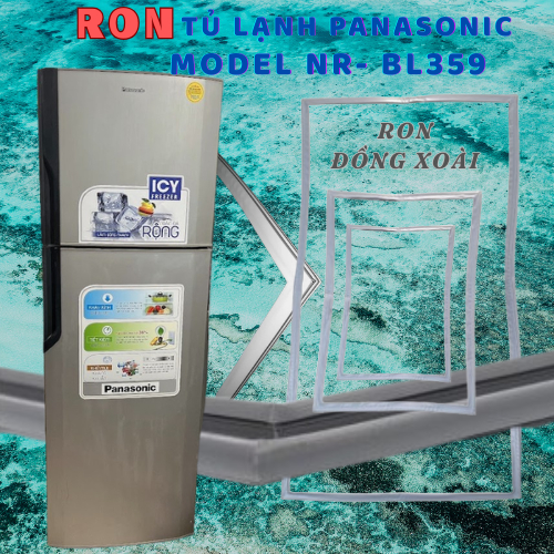 Ron cửa cho tủ lạnh Panasonic Model NR-BK345