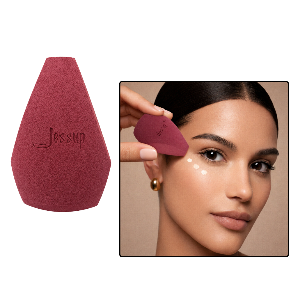 Mút trang điểm size vát 2 bên Jessup Miracle Foundation Concealer