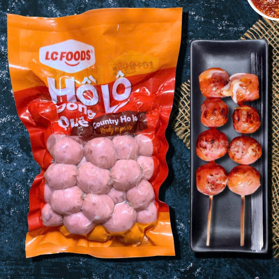 Xúc Xích Hồ Lô Đồng Quê LCFOOD 500g (giao hoả tốc)