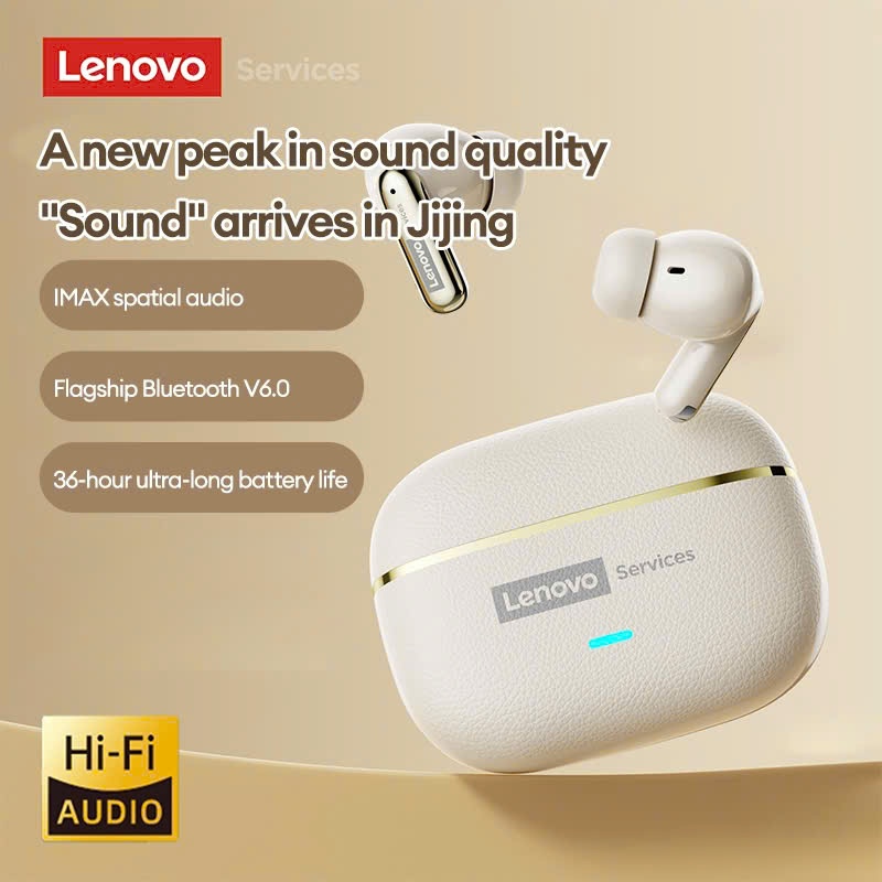 Tai nghe chơi game Lenovo LE208 Tai nghe Bluetooth Độ trễ thấp IPX5 Chất lượng âm thanh HIFI chống n