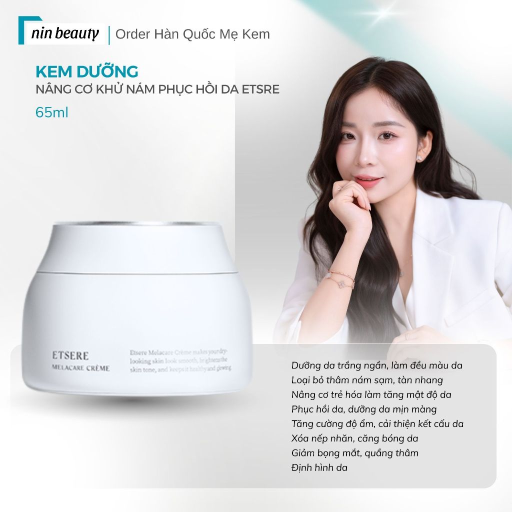 Kem dưỡng da cao cấp Etsere Melacare 65ml