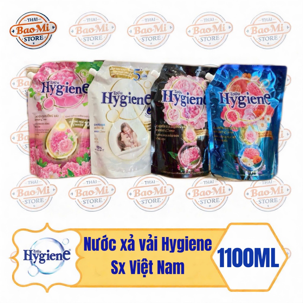 (Combo 2 túi) Nước xả Hygiene 1100ML Sản Xuất Việt Nam