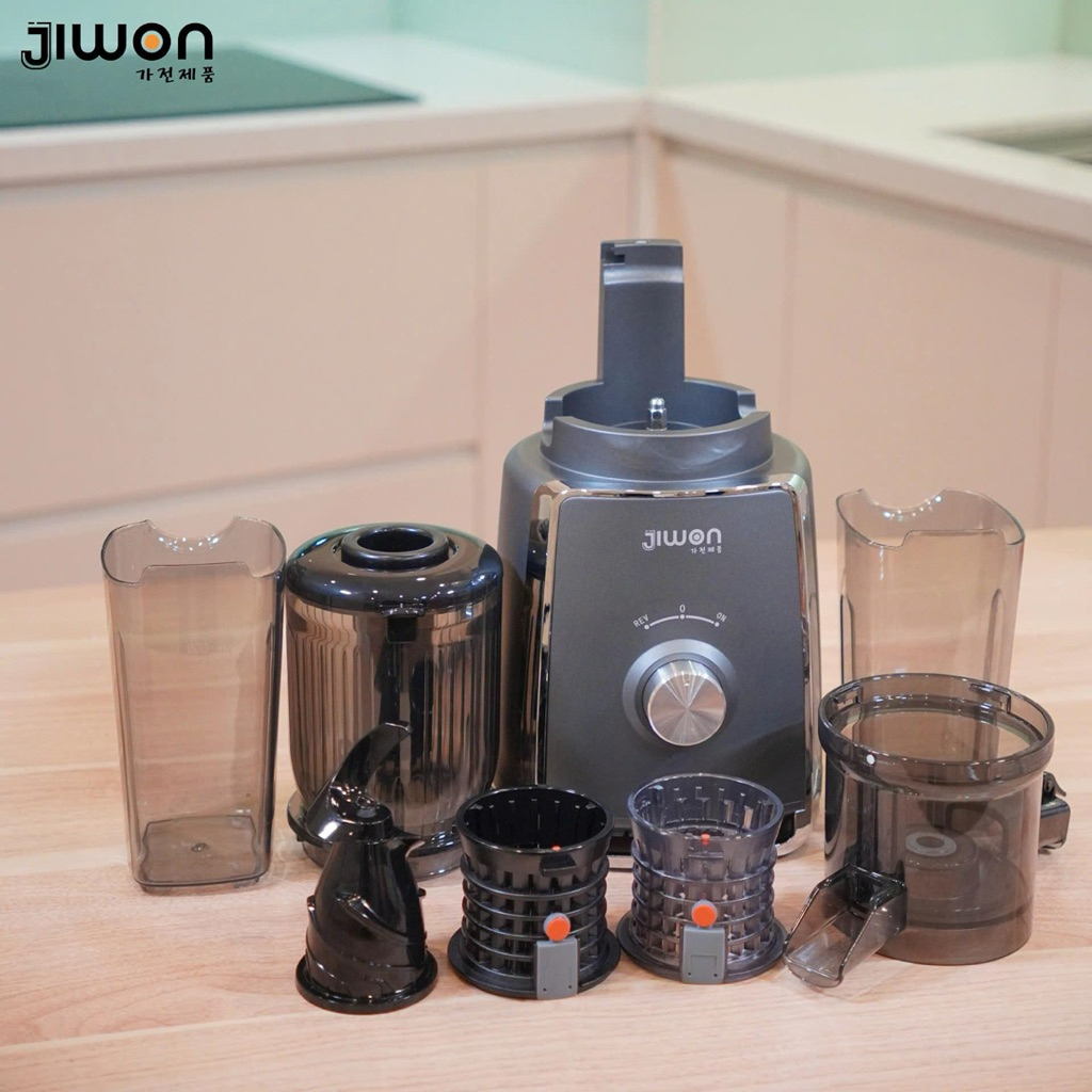 Máy ép chậm chính hãng JIWON dễ vệ sinh máy khoẻ dễ dùng