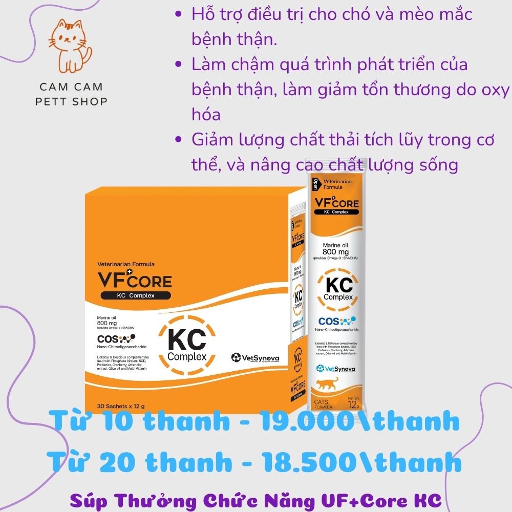 Súp Thưởng VF + Core KC - Công thức hỗ trợ chức năng thận