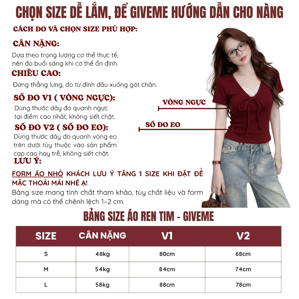 Áo Thun Kiểu Nữ Ngắn Tay Cổ V Phối Viền Ren Có Dây Thắt Nơ Xinh Xắn Chất Thun Cotton Mịn Co Giãn Mặc Mát Mẻ Mùa Hè | BigBuy360 - bigbuy360.vn