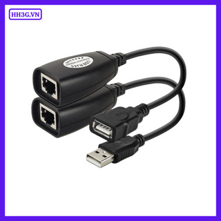 Bộ Nối Dài Cáp USB Qua Dây Mạng 50M – USB Extender Qua Cáp LAN RJ45 Tín Hiệu Ổn Định