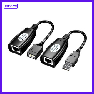 Bộ Nối Dài Cáp USB Qua Dây Mạng 50M – USB Extender Qua Cáp LAN RJ45 Tín Hiệu Ổn Định