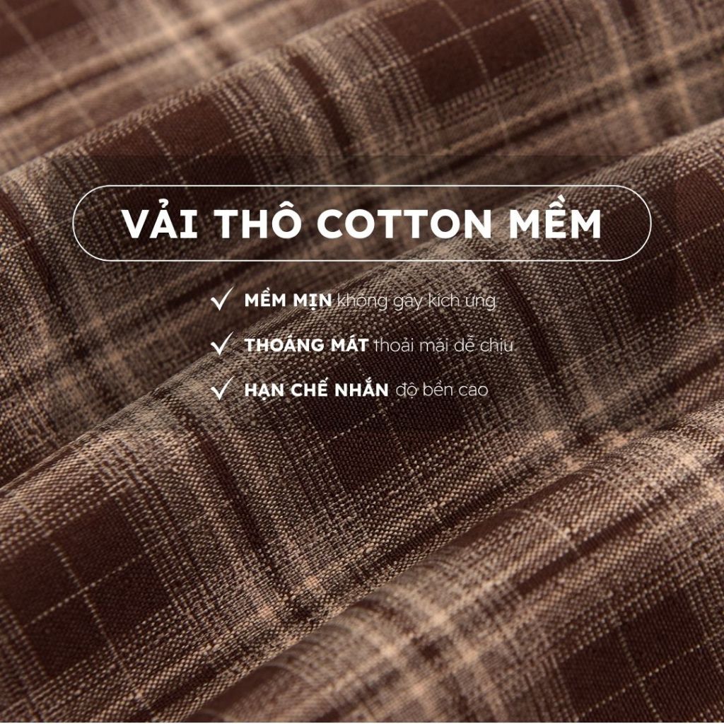 Áo yếm nữ WOMAN BASIC xoắn ngực lưng chun họa tiết kẻ caro co dãn CÓ MÚT chất thô cotton caro AY11 | BigBuy360 - bigbuy360.vn