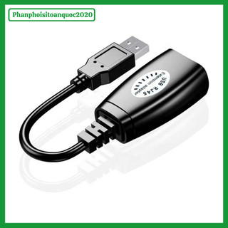 Bộ Nối Dài Cáp USB Qua Dây Mạng 50M – USB Extender Qua Cáp LAN RJ45 Tín Hiệu Ổn Định