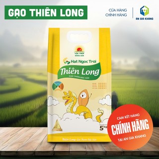 Top 3 gạo ngon nhất thế giới gạo thiên long hạt ngọc trời túi 5kg