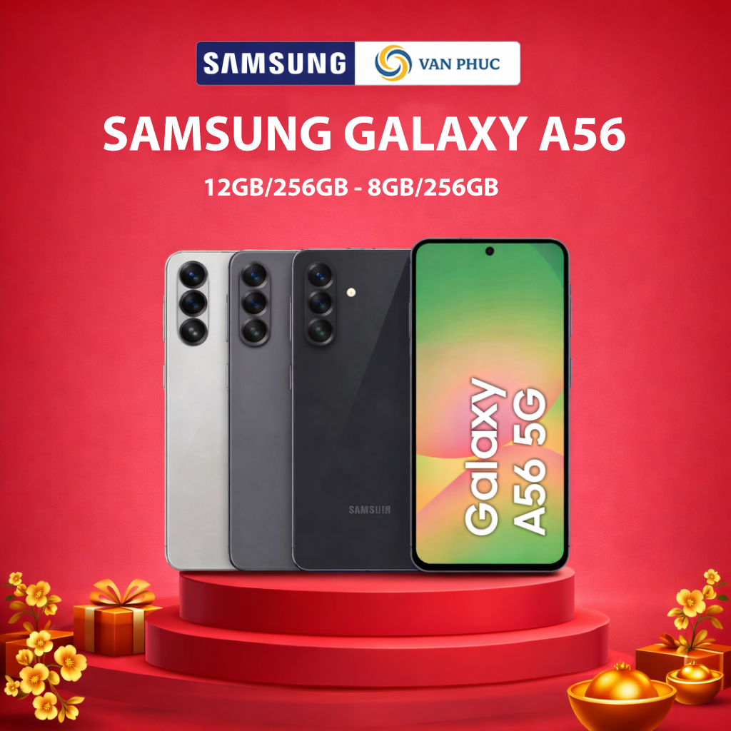 Điện thoại Samsung Galaxy A56 5G 8GB|256GB -12GB/256GB | Mới 100% | Kích Hoạt Tháng 03/2026