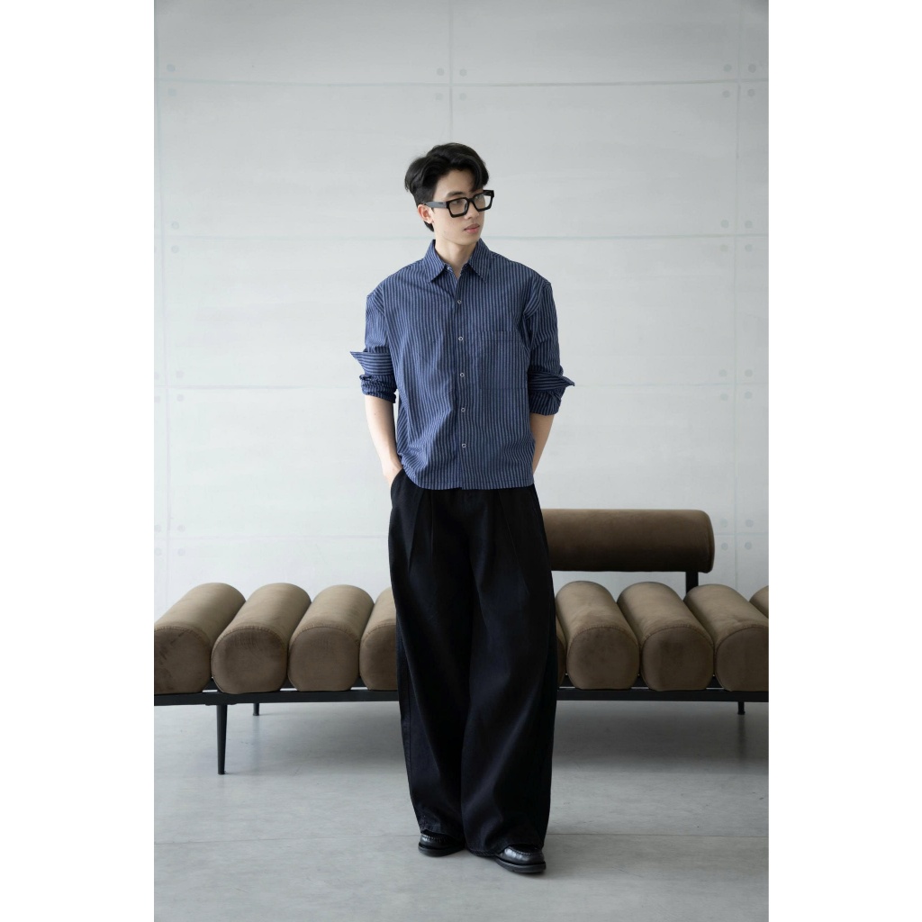 [NEW] Quần dài nam denim RIKE ống rộng CAPMAN CLUB, quần jean ống cong thêu chữ phong cách trẻ trung | BigBuy360 - bigbuy360.vn
