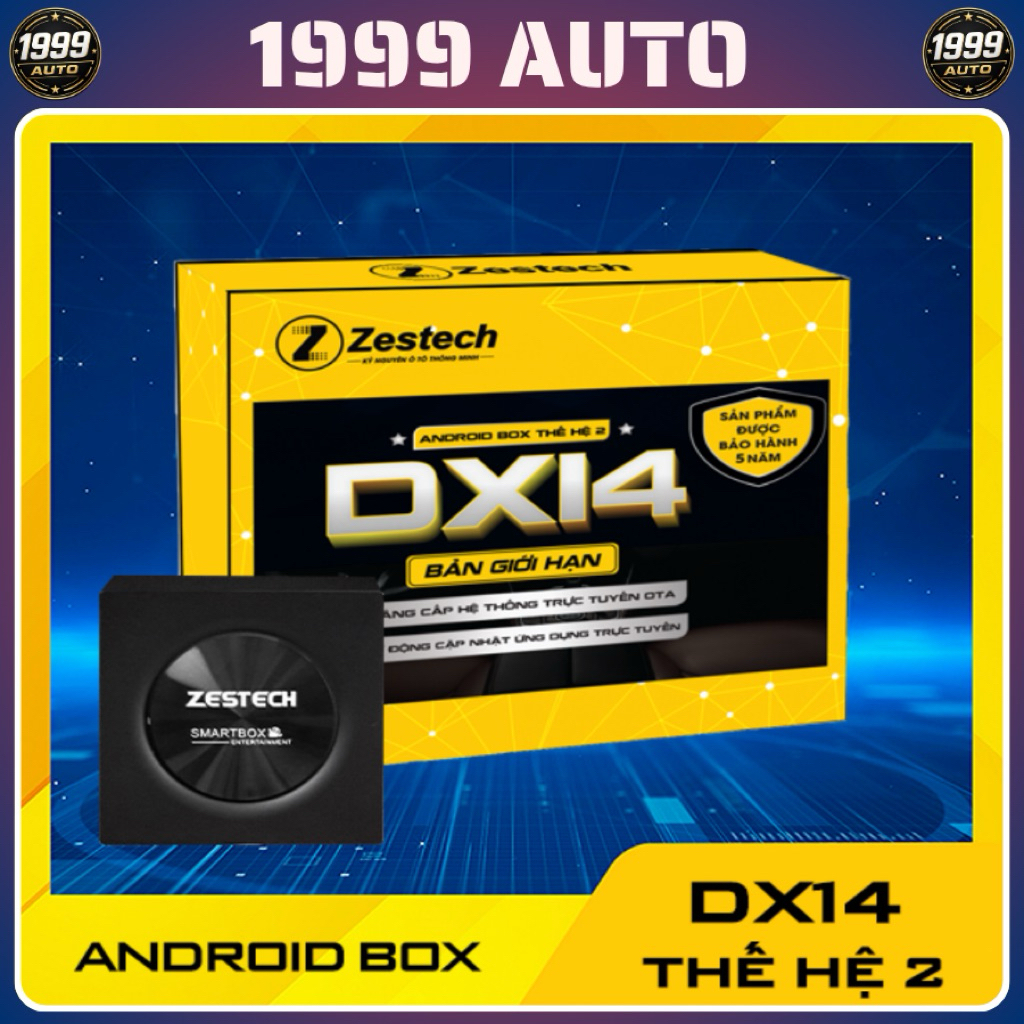 Box Zestech DX14 PLUS thế hệ 2 - Android box ô tô Zestech phiên bản giới hạn(Tặng Sim 4G + Vietmap S