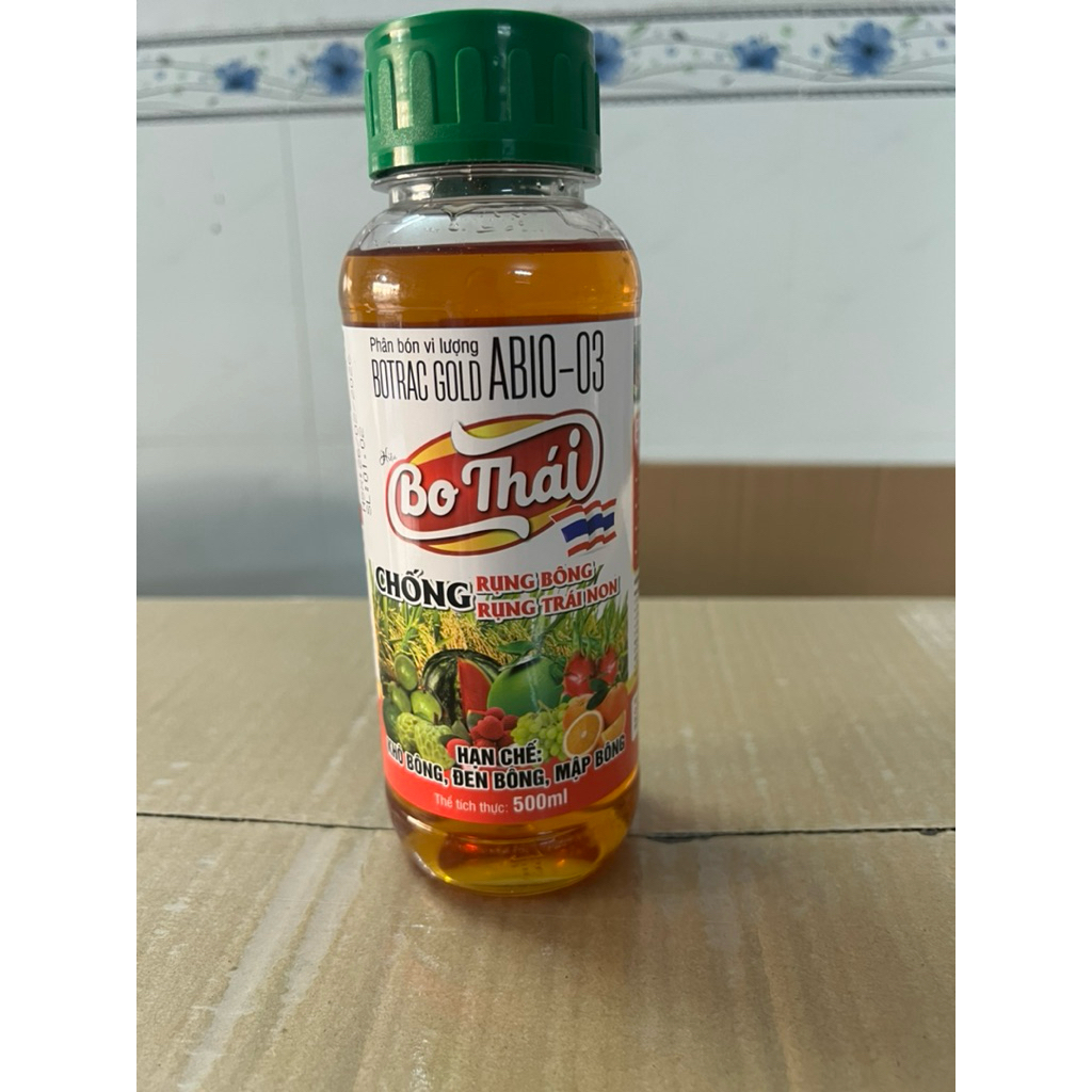Bo Thái (bo 100.000ppm) chai 500ml chống rụng bông-rụng trái non