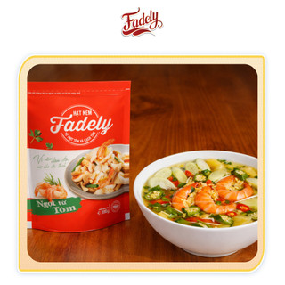 Hạt Nêm Từ Thịt Tôm Và Gạch Tôm Fadely (390g)