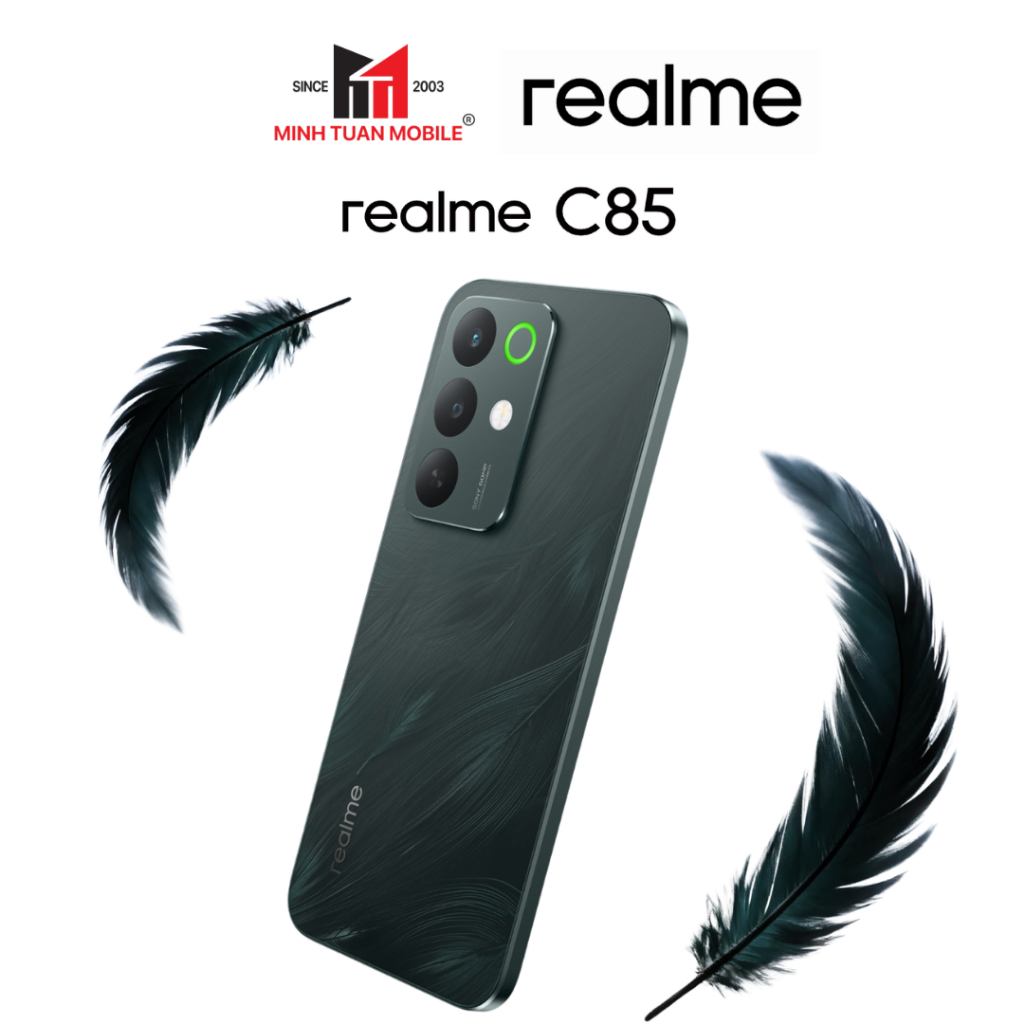 Điện thoại Realme C85 4G - Ram 8/Bộ Nhớ 128GB - Pin 7000mAh - Hàng Chính Hãng