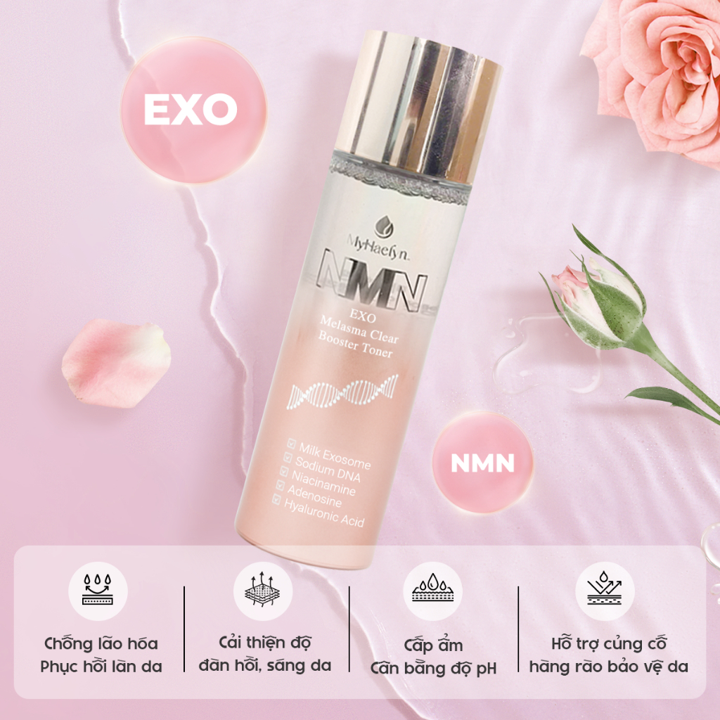 Toner Exosome NMN Cải Thiện Nám Tàn Nhang Sạm Da A-249