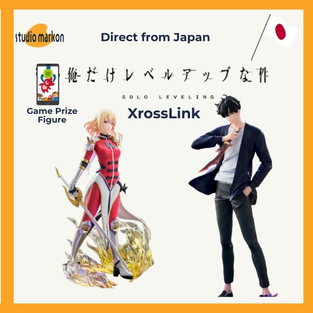 SEGA Solo Leveling ""XrossLink"" Cha Hae-In / Sung Jinwoo Figure 20260313 [Direct from Japan]