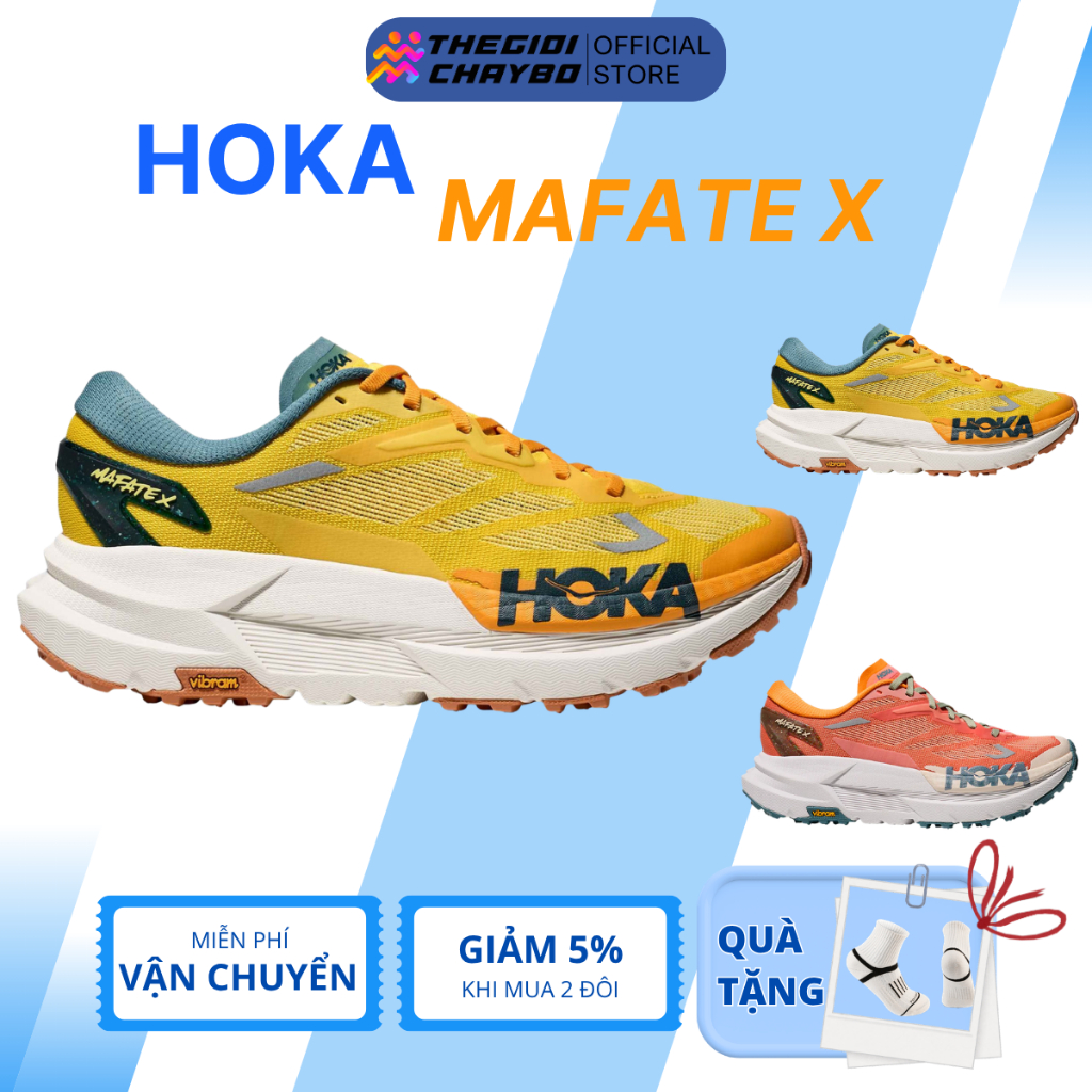 [Deal 20%] Hoka Mafate X - Giày Chạy Bộ Địa Hình Hoka Nam Nữ Chính Hãng