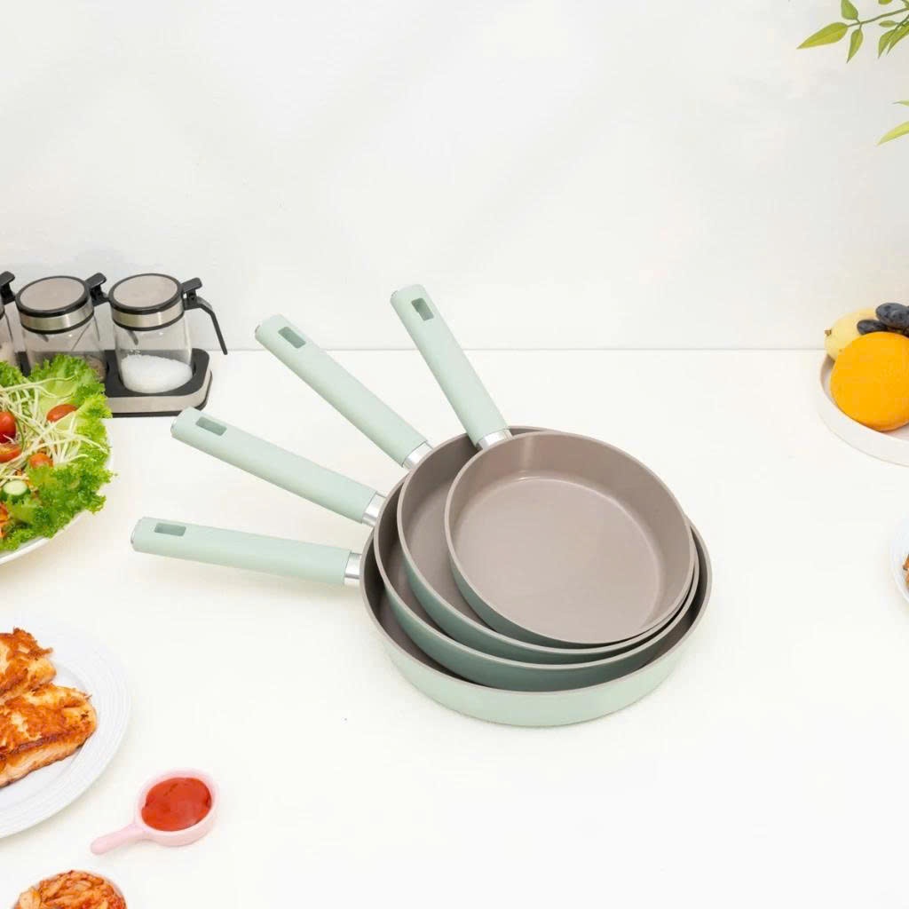 Chảo chống dính ceramic ILAG KALPEN DURKER size 20-24-26-28cm phù hợp mọi loại bếp DK20