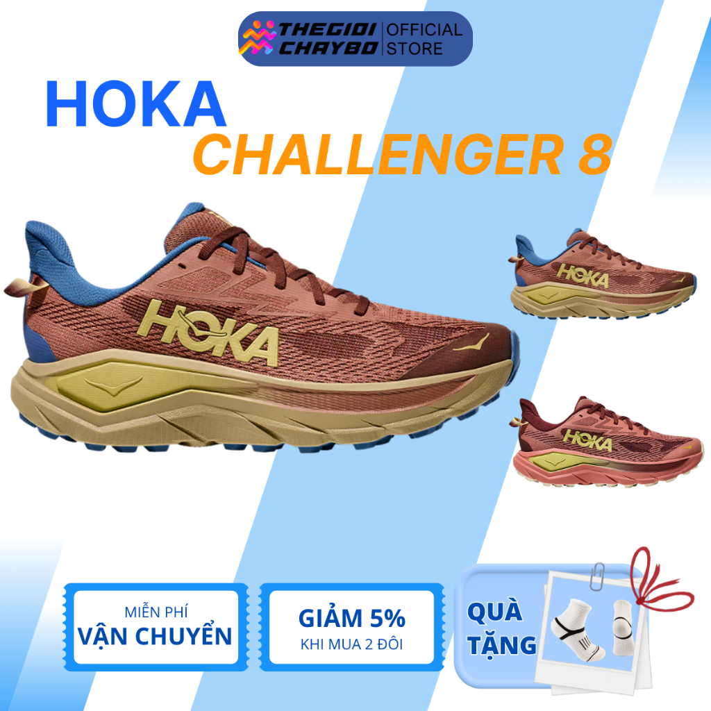[Deal 20%] Hoka Challenger 8 - Giày Chạy Bộ Địa Hình Hoka Nam Nữ Chính Hãng