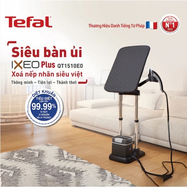 Bàn ủi hơi nước đứng Tefal QT1510E0 | Hàng chính hãng.