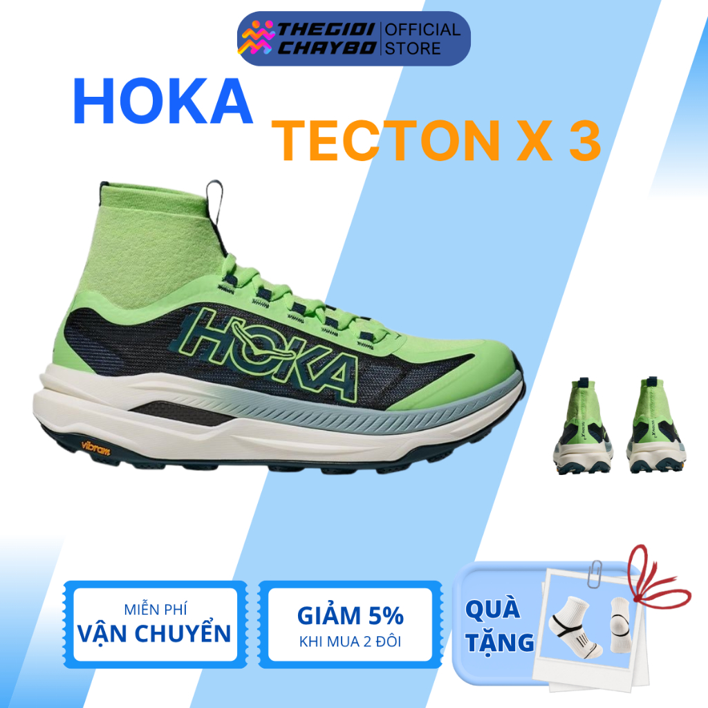 [Deal 20%] Hoka Tecton X 3 - Giày Chạy Bộ Địa Hình Hoka Nam Nữ Chính Hãng