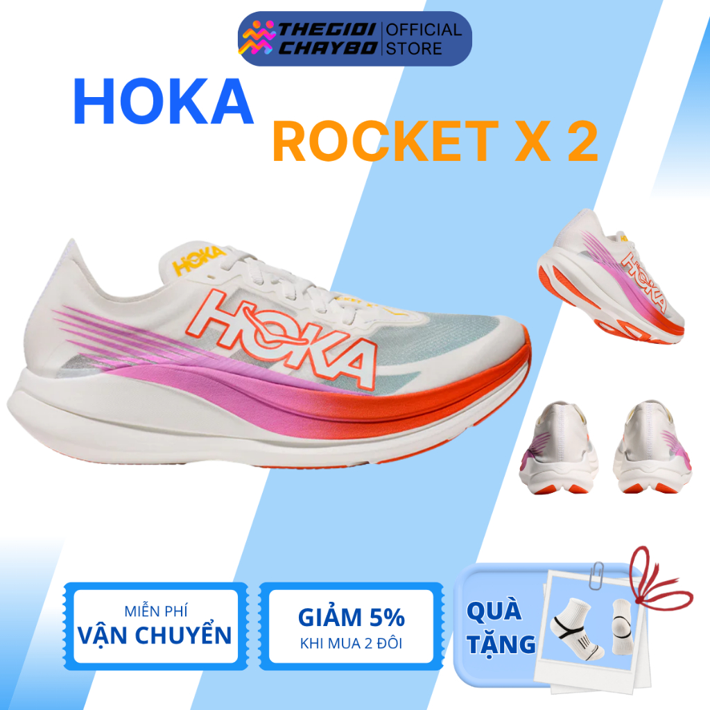 [Deal 20%] Hoka Rocket X 2 - Giày Chạy Bộ Hoka Nam Nữ Chính Hãng