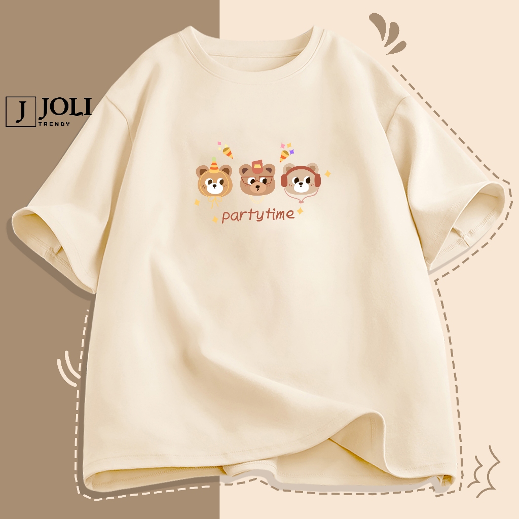 Áo Thun Nam Nữ Unisex Tay Lỡ By JOLI Mã TN Coffee In Hình Chất Cotton Form Rộng Phong Cách Ulzzang J Joli Trendy | BigBuy360 - bigbuy360.vn